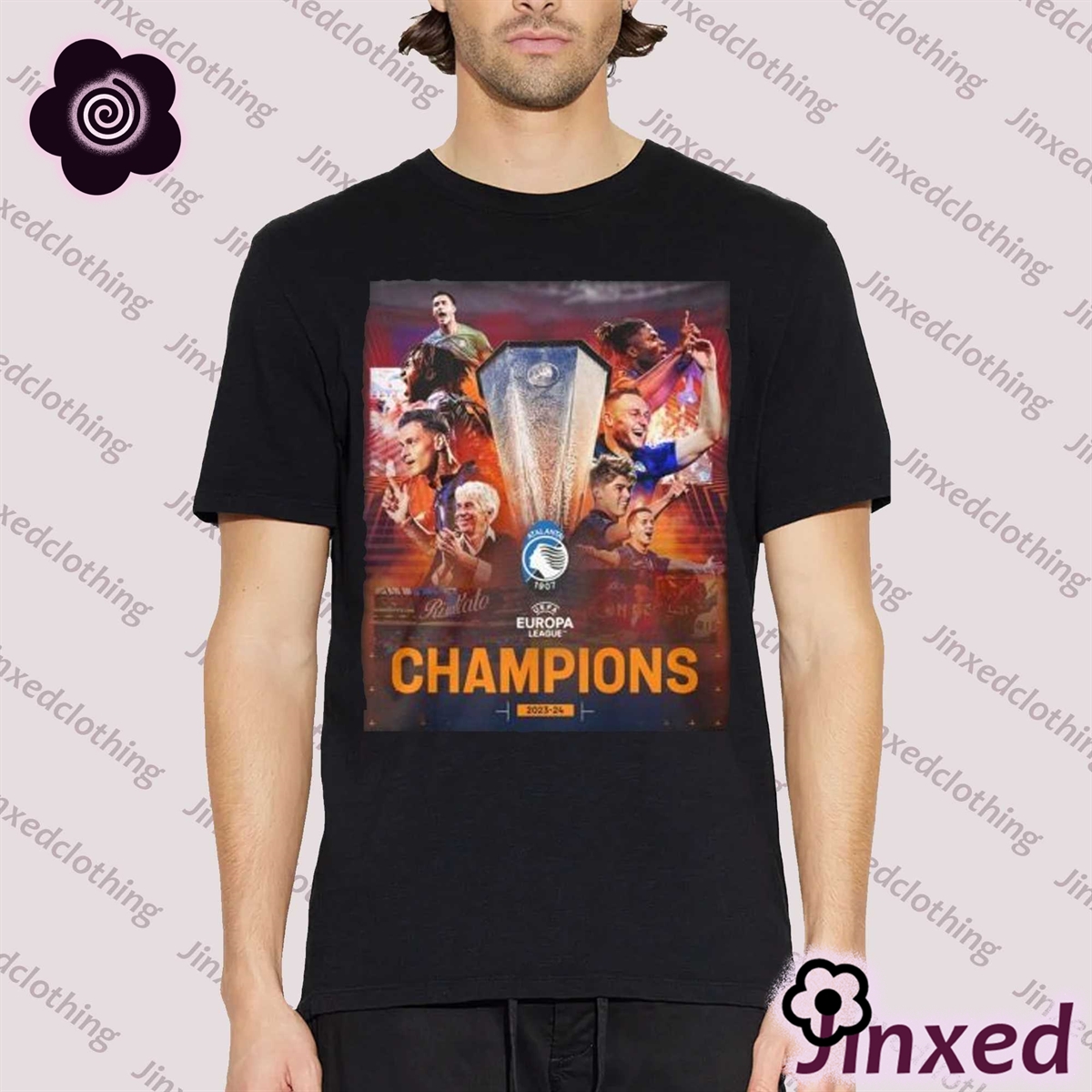 Uefa Europa League Champions 2023-24 Sevilla Fc Unisex T-shirt 